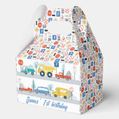 道路カラフルシンボルや象徴輸送誕生日 フェイバーボックス (裏面)