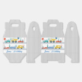 道路カラフル交通誕生日貸与箱 フェイバーボックス (見開き)