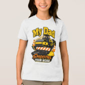 道路クルー トライブレンドTシャツ (正面)