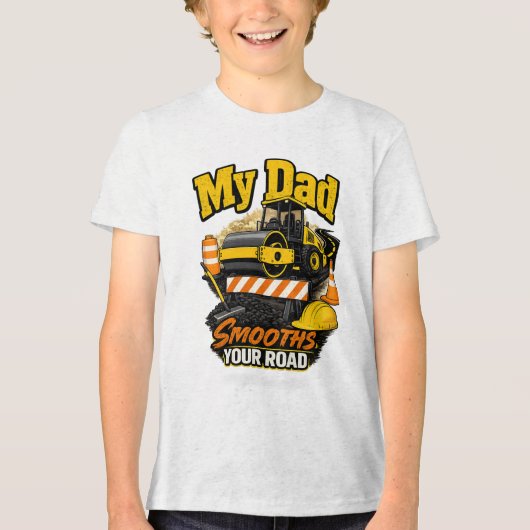 道路クルー トライブレンドTシャツ (正面)