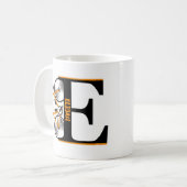 道路サイクリングレター名 コーヒーマグカップ (正面左)