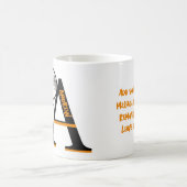 道路サイクリングレター名 コーヒーマグカップ (中央)