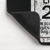 道路シンボルや象徴おもしろい交通シンボルや象徴ハロウィーン衣装P マウスパッド (コーナー)