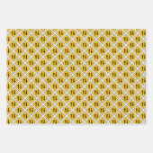 道路シンボルや象徴ラッピング紙フラットシートセット3 ラッピングペーパーシート (正面3)