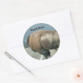 道路ボスシール ラウンドシール (封筒)