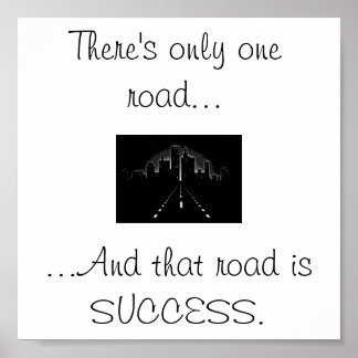 道路ポスター ポスター