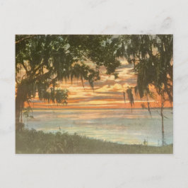 道路上にラベクラフトホリディポストカード シーズンポストカード