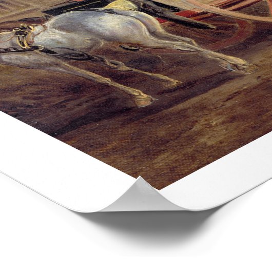 道路上のメールコーチ: 'Quicksilver' Devonp ポスター (角)