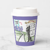 道路上の公式BTS 紙コップ (裏面)