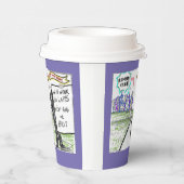 道路上の公式BTS 紙コップ (右)