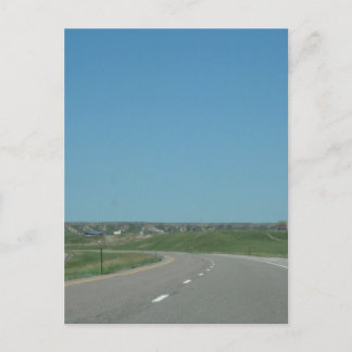 道路上 ポストカード