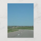 道路上 ポストカード (正面)