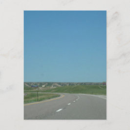 道路上 ポストカード