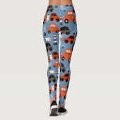 道路交通規則玩具車 レギンス (裏面)