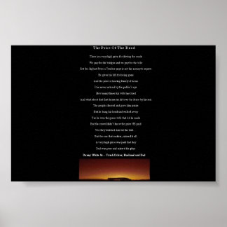 道路価格 ポスター