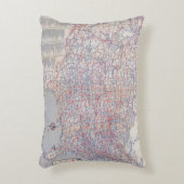 道路図米国 アクセントクッション (正面(垂直))