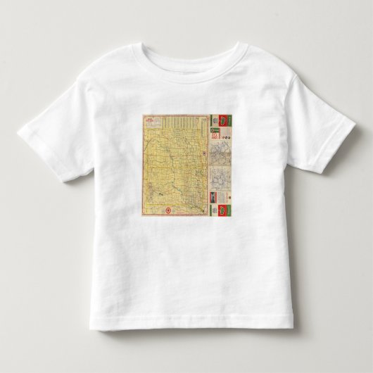 道路図N及びSダコタ トドラーTシャツ (正面)
