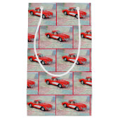 道路地図のコルベット1957 スモールペーパーバッグ (正面)