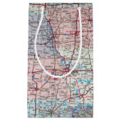 道路地図 スモールペーパーバッグ (正面)