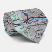 道路地図 ネクタイ (ロール)
