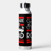 道路安全全国道路安全週間 ウォーターボトル (左面)