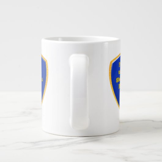 道路巡視官 ジャンボコーヒーマグカップ (裏面)