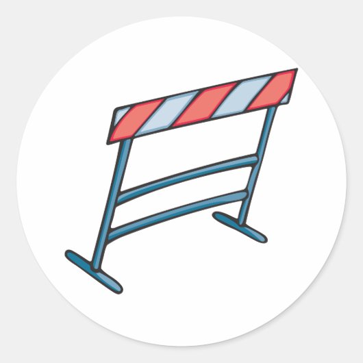 道路工事安全バリア ラウンドシール (正面)
