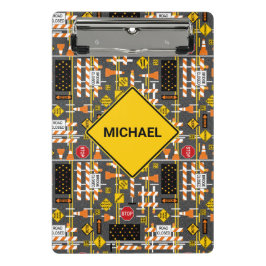 道路建築シンボルや象徴 ミニクリップボード