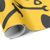 道路建築ツールパターンパーティー紙 ラッピングペーパー (ロールコーナー)