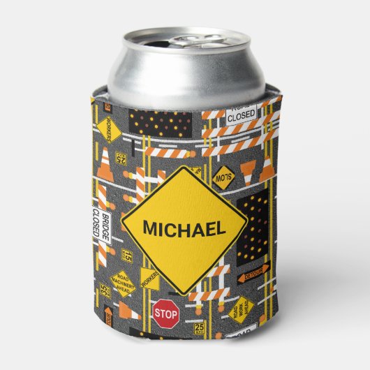 道路建築 缶クーラー (缶正面)