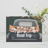道路旅行グリーティングカード カード (スタンド正面)