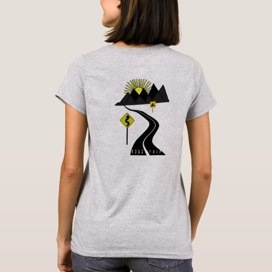 道路旅行 Tシャツ (裏面)