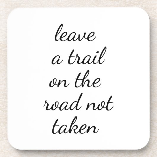 道路未取り込み懸命プラスチックコースター コースター (正面)