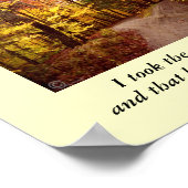 道路未取得プリント ポスター (角)