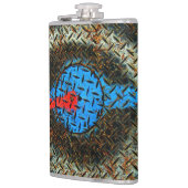 道路標示絵を描 フラスク (左)