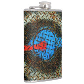 道路標示絵を描 フラスク (右)