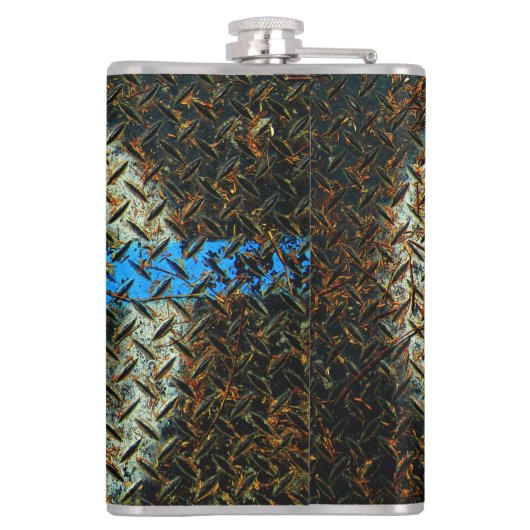 道路標示絵を描 フラスク (裏面)