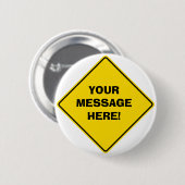 道路標識バッジ 缶バッジ (正面&裏面)