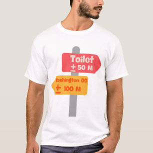 道路標識機能tシャツ tシャツ