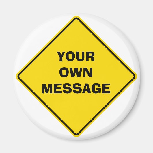 道路標識磁石 マグネット (正面)