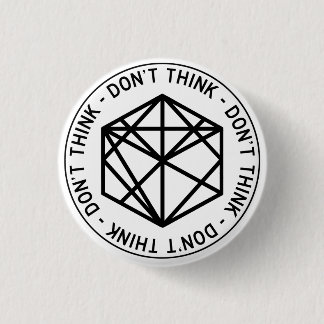 道路標識考えボタンを使用しない 缶バッジ