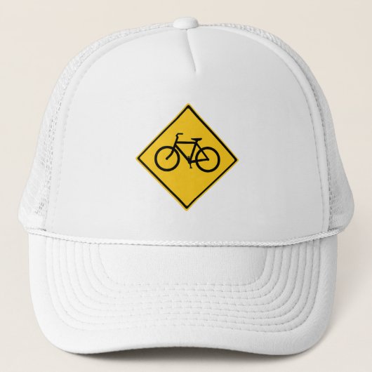道路標識自転車 キャップ (正面)
