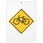 道路標識自転車 クリップボード (裏面)