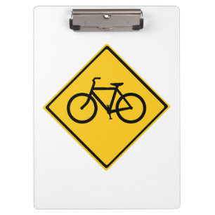 道路標識自転車 クリップボード
