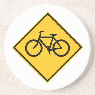 道路標識自転車 コースター