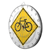 道路標識自転車 ダーツボード (正面右)