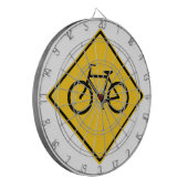 道路標識自転車 ダーツボード (正面左)