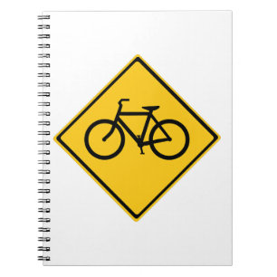 道路標識自転車 ノートブック