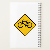 道路標識自転車 ノートブック (裏面)