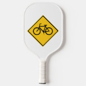 道路標識自転車 ピックルボールラケット (裏面)